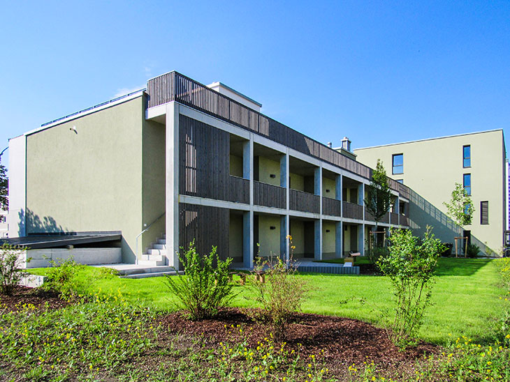 Neubau Wohngebäude mit Arztpraxis in Bobingen Siedlung