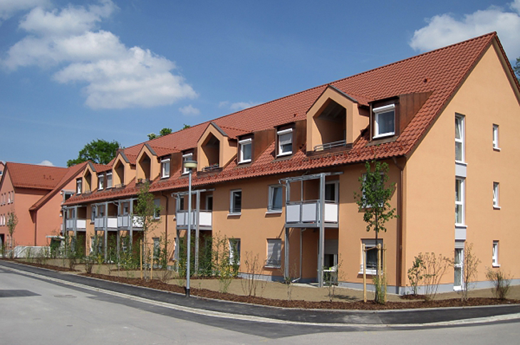 Neubau barrierefreies Wohngebäude